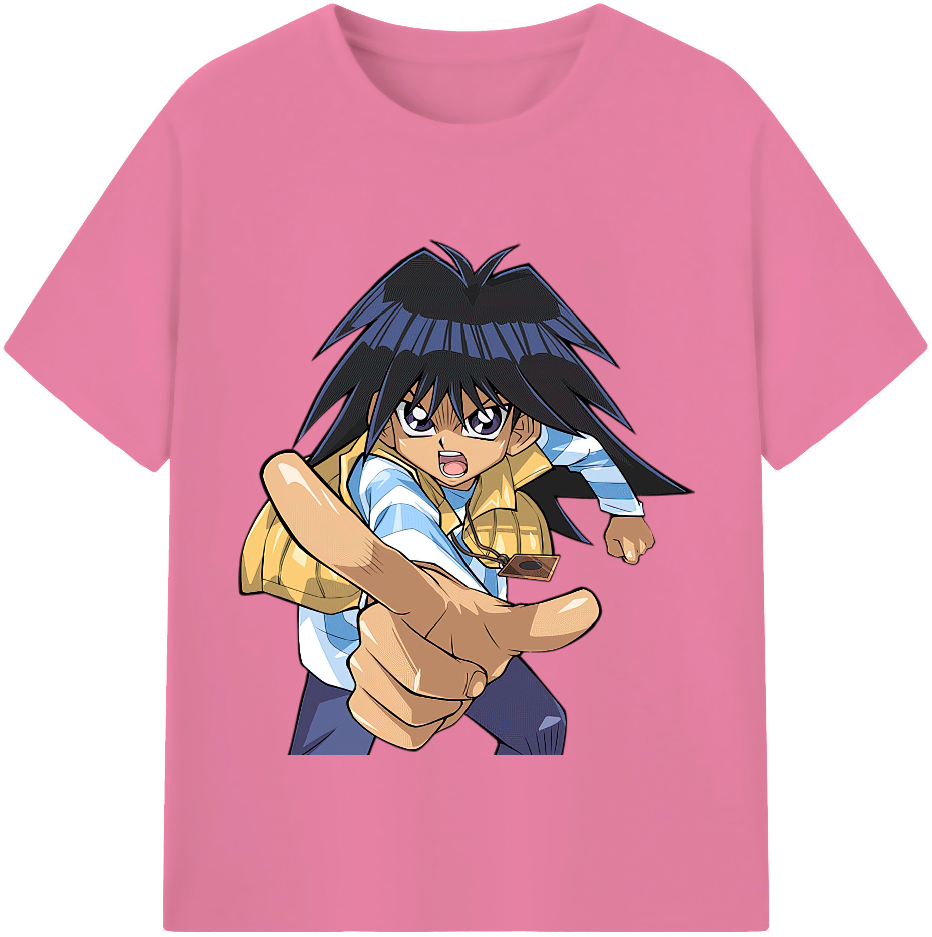 （画像用） 遊☆戯☆王 Yu-Gi-Oh! 綿100％半袖Tシャツ（フロントプリント）